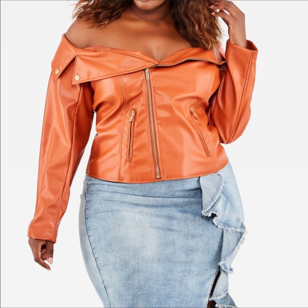 COPY - Off the shoulder moto jacket